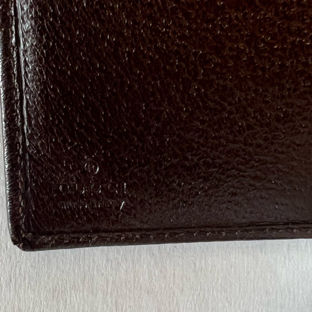 Gucci, canvas and leather, compact bifold wallet - Picture 8 of 16